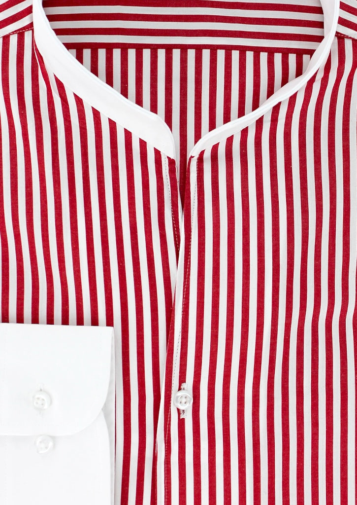 Chemise Pull Coton Indien Rebmar, Rayures Arc-en-ciel, Vintage 70s, Taille S, Hippie