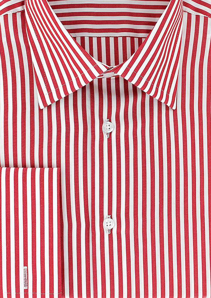 red french cuff dress shirt Black with Red French Cuff Dress Shirts