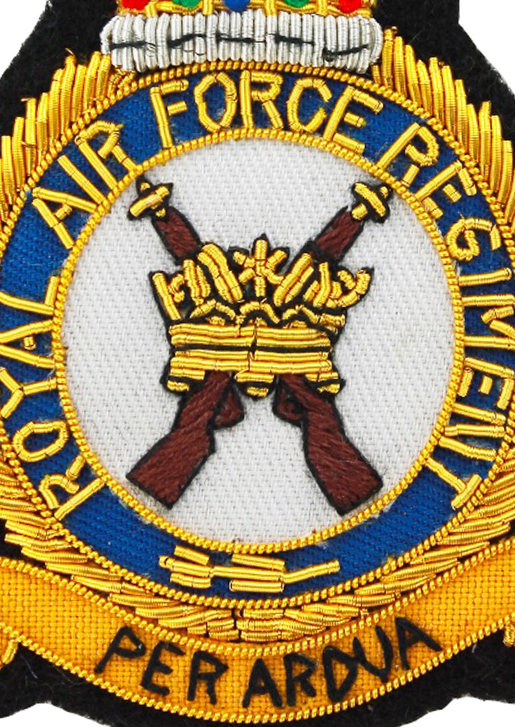 Écusson Brodé USAF Air Force 62FS F-35 Spike - Bleu, à Boucle/crochet, Neuf