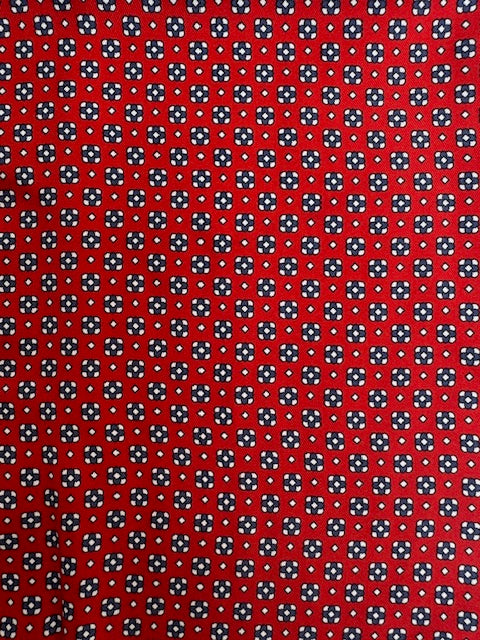 Ascot Cotton Park rouge et blanc