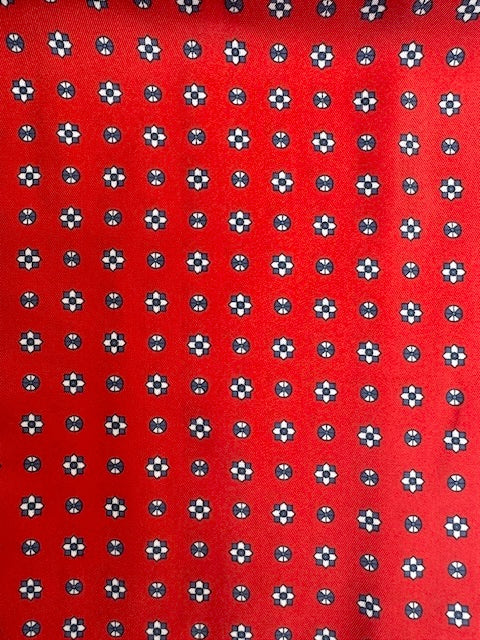 Ascot Cotton Park rouge et bleu