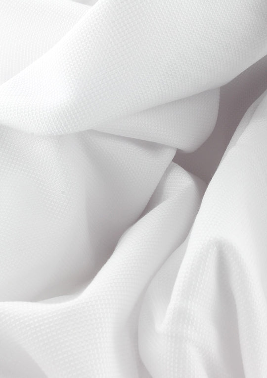 Chemise classique natté blanc non iron col français