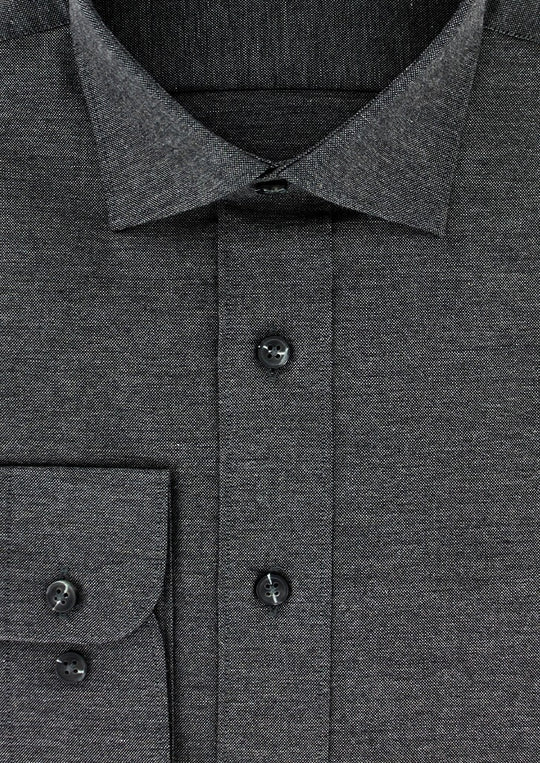 Chemise gris chiné en serge