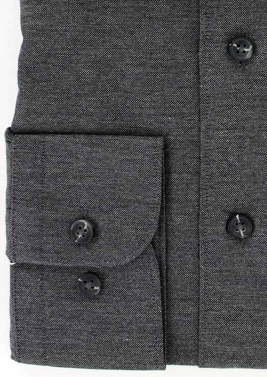 Chemise gris chiné en serge