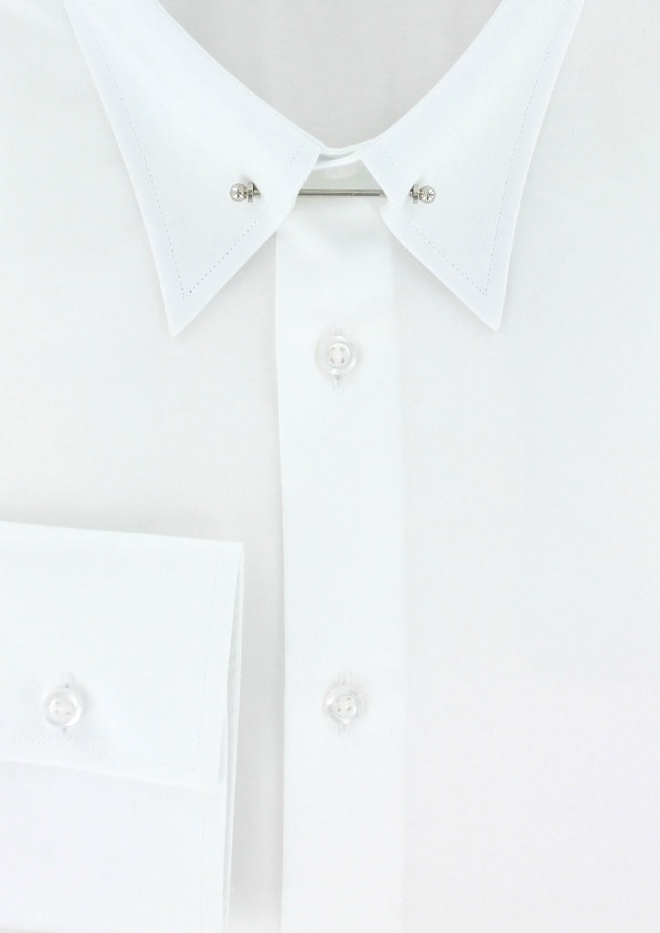 Chemise col anglais blanc | Cotton Park