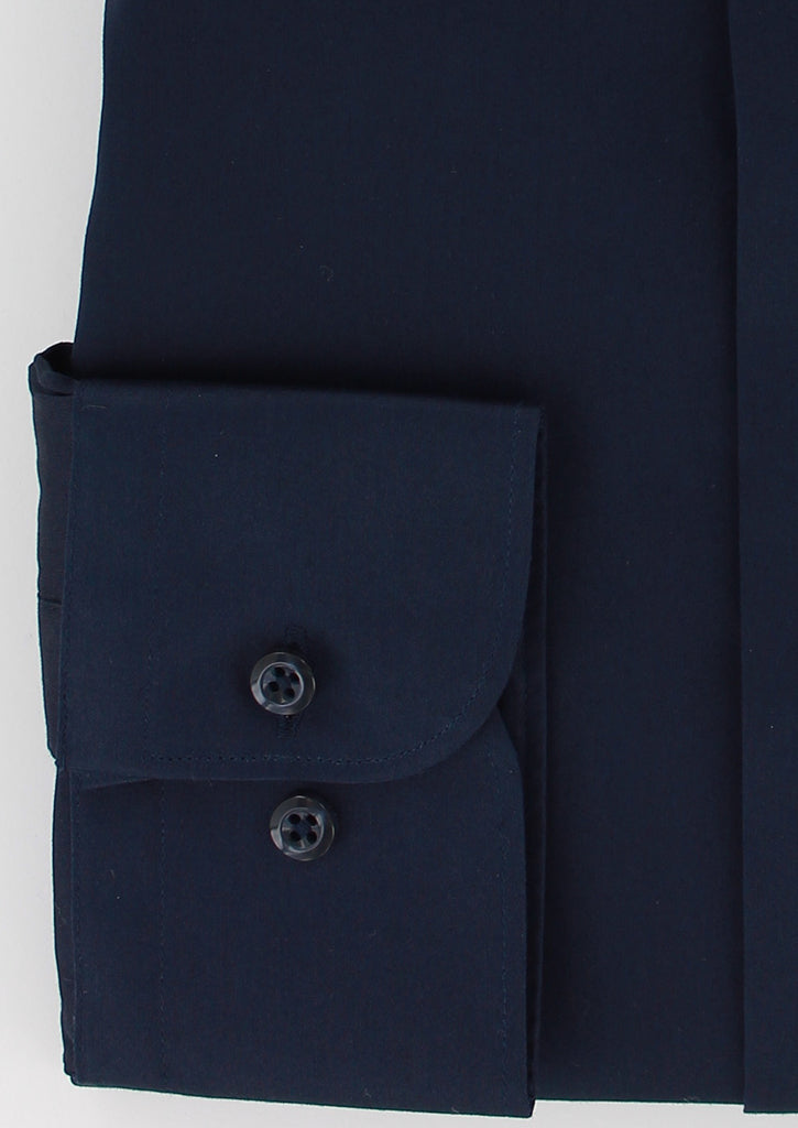 Chemise Homme NAUTIL7 Col Mao Bleue - Taille L, Coton, Occasion Très Bon état