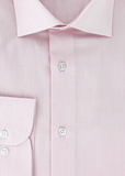 Chemise classique à fines rayures roses | Cotton Park