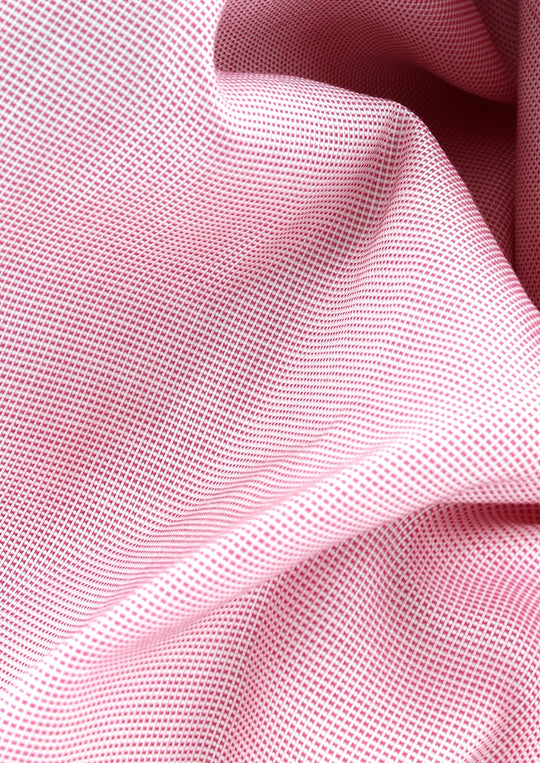 Chemise cintrée col anglais rose