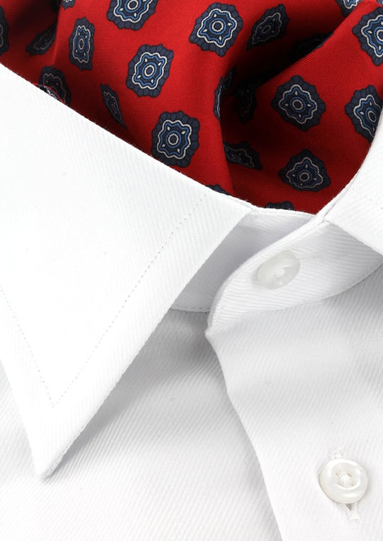 Ascot Cotton Park rouge et bleu marine