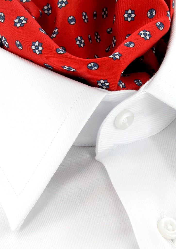 Ascot Cotton Park rouge et bleu