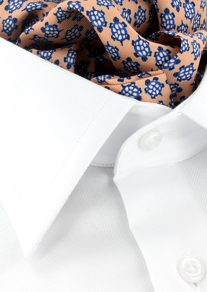 Ascot Homme Soie Rose Silk Cash Col Foulard Homme De Col Fabriqué En Italie Ascot Homme Soie Rose Silk Cash Col Foulard Homme De Col Fabriqué En Italie