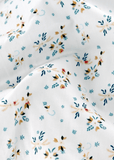 Chemise blanche à fleurs - Santorin