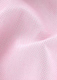 Tissu haut de gamme en natté rose  | Cotton Park