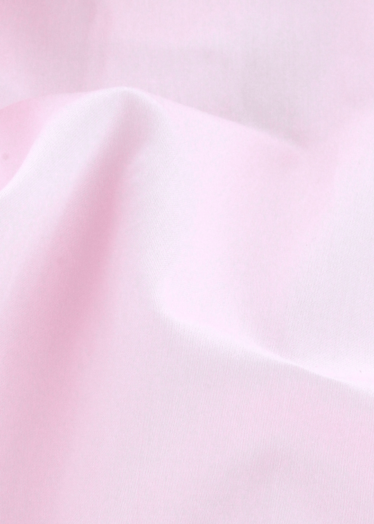 Tissu haut de gamme en satin de coton rose | Cotton Park