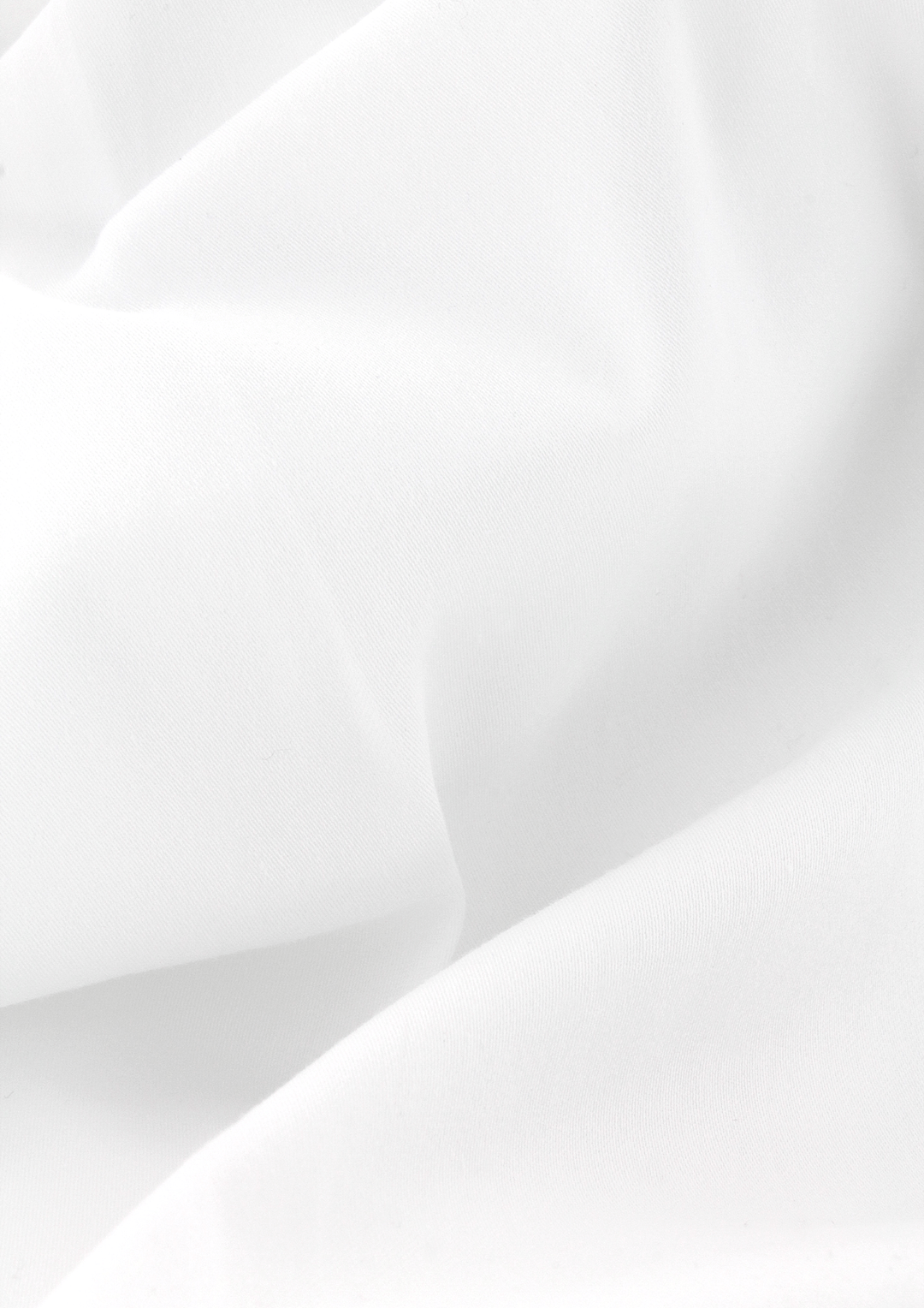 Tissu 100% satin de coton haut de gamme blanc | Cotton Park