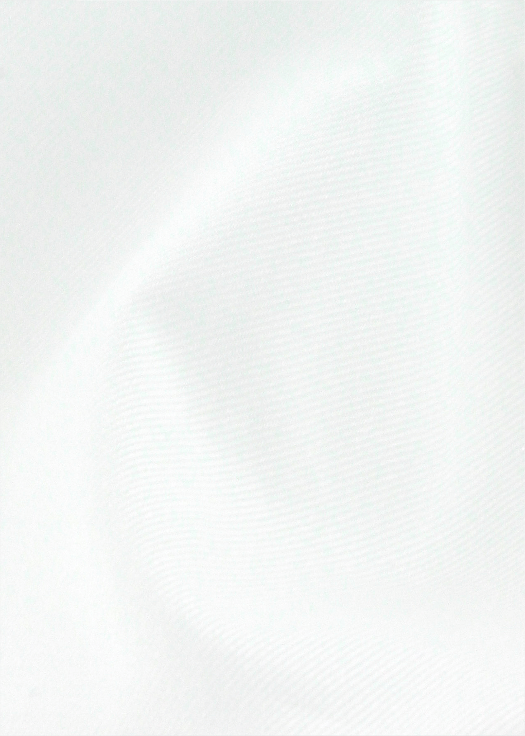 Tissu double retors haut de gamme en twill blanc | Cotton Park