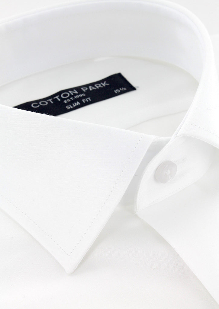 White fitted men's shirt White fitted men's shirt