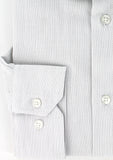 Poignets simples réglables de couleur gris clair à motifs pour homme | Cotton Park
