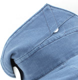 Chemise cintrée bleu jean denim | Cotton Park