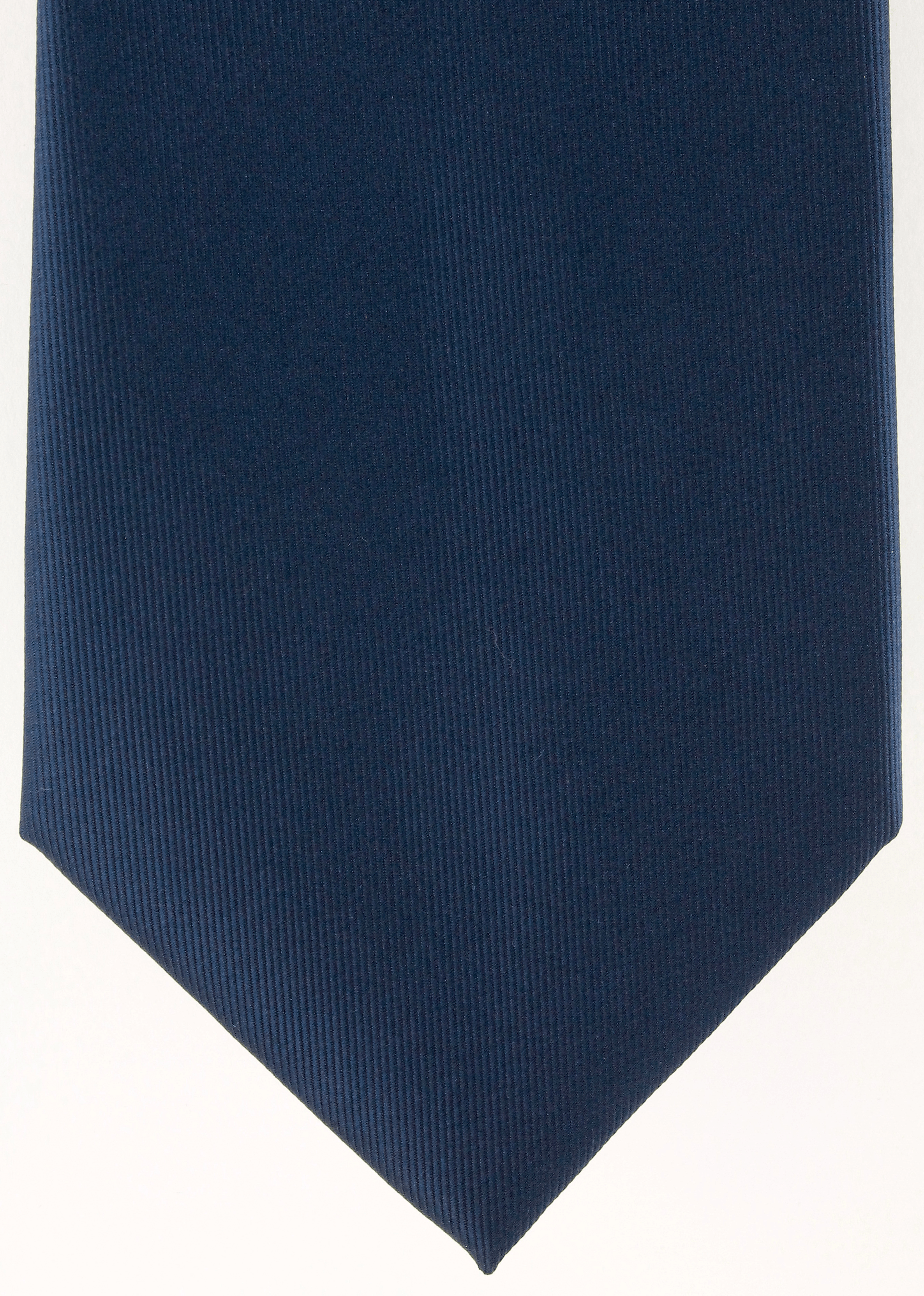 Cravate Haggar à Rayures - Bleu Marine Et Marron, Régulière, Self-tie