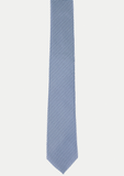 Cravate élégante pour homme bleu ciel à motifs bleus | Cotton Park