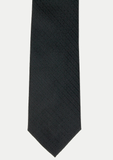 Cravate élégante pour homme noire à motifs | Cotton Park
