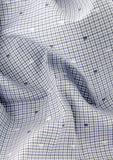 Tissu haut de gamme 100% coton de couleur bleu gris | Cotton Park