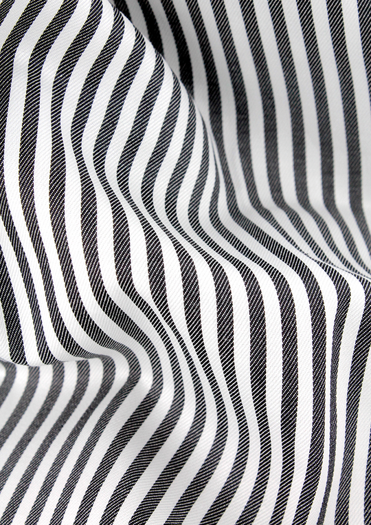 Tissu coton haut de gamme noir | Cotton Park